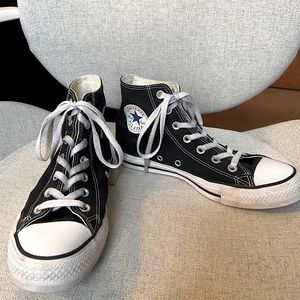 Black Hightop Converse